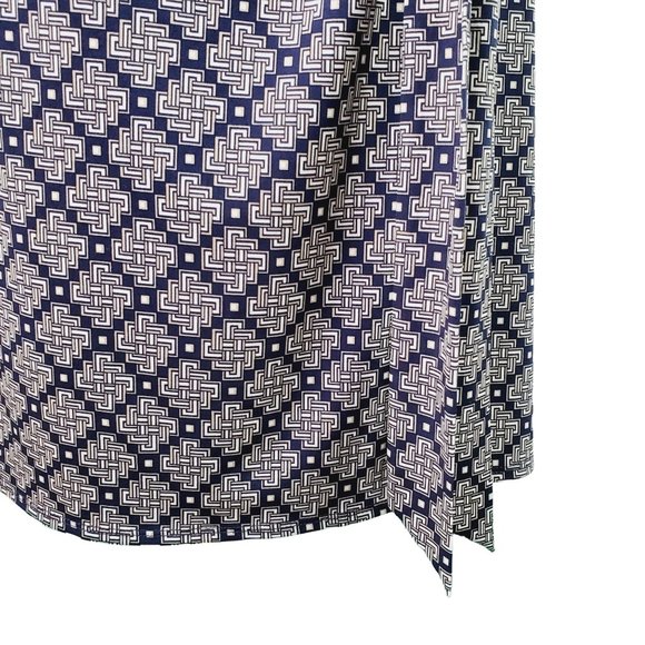 Laundry by Shelli Segal Women's Geometric Print Wrap Dress, L, NWOT - Picture 9 of 11